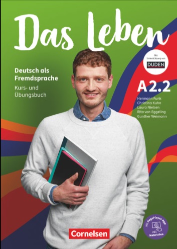 Nov udžbenik Das Leben A2.2, udžbenik Nemačkog jezika za 2 razred Data Status autor Christina kuhn, Gunter Weimann, Hermann Funk, Laura Nilsen, Rita van Eggeling