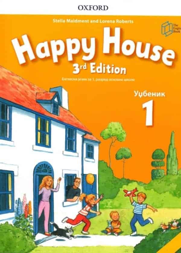Nov udžbenik Engleski jezik 1 - Udžbenik - Happy house 1 Oxford autor Lorena Roberts, Stella Maidment