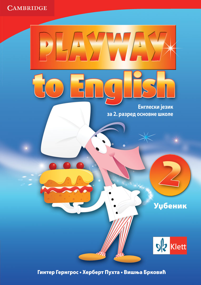 Nov udžbenik Engleski jezik 2 - Udžbenik - Playway to English 2 Klett autor Ginter Gerngros, Herbert Puhta, Višnja Brković