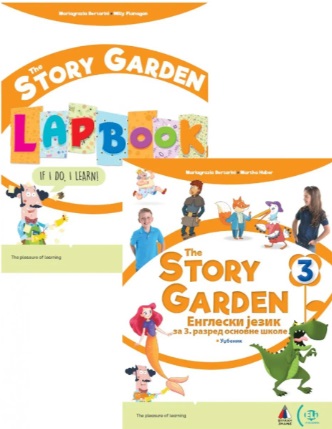 Nov udžbenik Engleski jezik 3 - Udžbenik - Story garden 3 (izdanje 2025) Vulkan autor Mariagracia Bertarini, Marta Huber