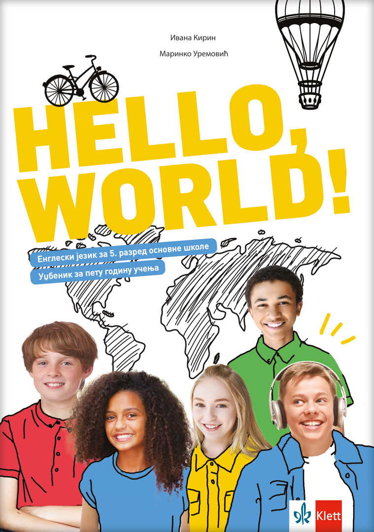 Polovni udžbenik Engleski jezik 5 - Udžbenik - Hello World 1 Klett autor Ivana Kirin, Marinko Uremović