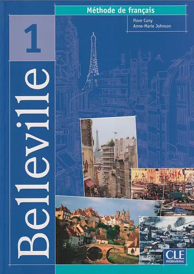 Nov udžbenik Belleville 1, francuski jezik za 1. i 2. razred srednje škole Klett autor Anne-Marie Johnson, Flore Cuny