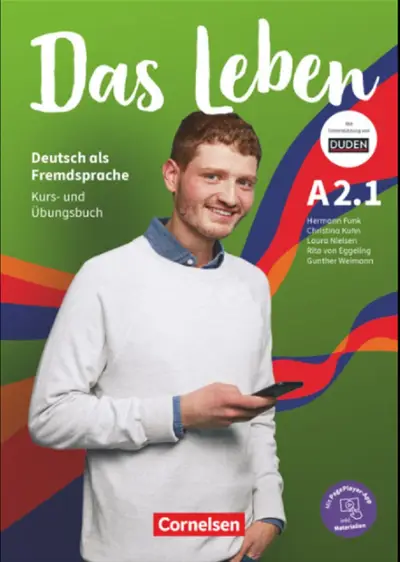 Nov udžbenik Das Leben A2.1, udžbenik Nemačkog jezika za 1 razred Data Status autor Christina kuhn, Gunter Weimann, Hermann Funk, Laura Nilsen, Rita van Eggeling