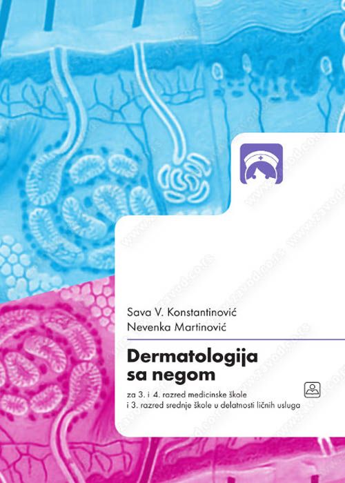 Polovni udžbenik Dermatologija sa negom Zavod za udžbenike autor Sava V. Konstantinović