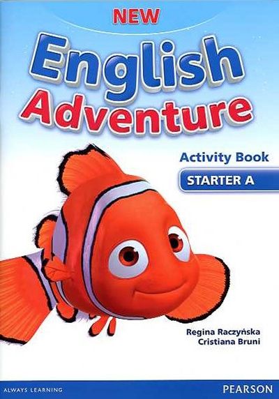 Nov udžbenik Engleski jezik 1 - Radna sveska - New English Adventure Starter A Akronolo autor Cristina Bruni, Regina Raczynska