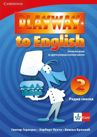 Nov udžbenik Engleski jezik 2 - Radna sveska - Playway to English 2 Klett autor Ginter Gerngros, Herbert Puhta, Višnja Brković