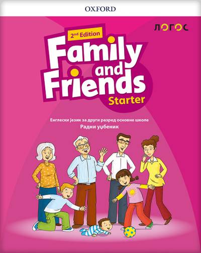 Nov udžbenik Engleski jezik 2 - Udžbenik - Family and friends 2 Logos autor Naomi Simons