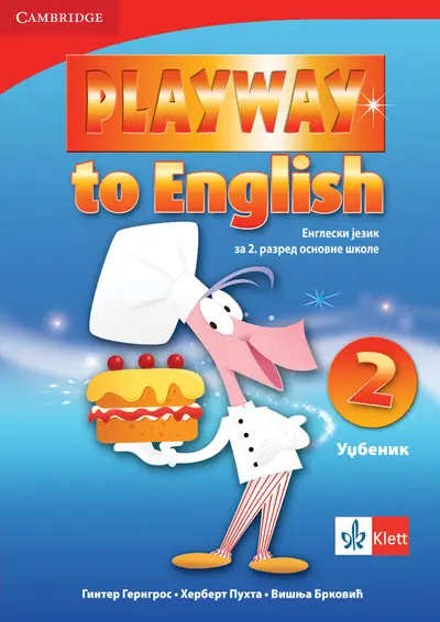 Nov udžbenik Engleski jezik 2 - Udžbenik - Playway to English 2 Klett autor Ginter Gerngros, Herbert Puhta, Višnja Brković