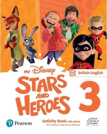 Nov udžbenik Engleski jezik 3 - Radna sveska - My Disney Stars and Heroes 3 Akronolo autor Cheryl Palteret, Viv Lambert