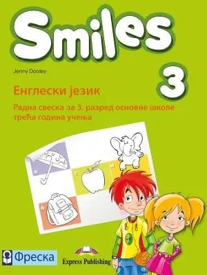 Nov udžbenik Engleski jezik 3 - Radna sveska - Smiles 3 Freska autor Dženi Duli