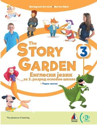 Nov udžbenik Engleski jezik 3 - Radna sveska - Story garden 3 (izdanje 2025) Vulkan autor Mariagracia Bertarini, Marta Huber