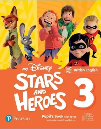 Nov udžbenik Engleski jezik 3 - Udžbenik - My Disney Stars and Heroes 3 Akronolo autor Cheryl Palteret, Viv Lambert