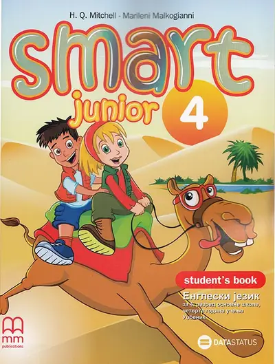 Nov udžbenik Engleski jezik 4 - Udžbenik - Smart junior 4 Data Status autor H. Q. Mitchell