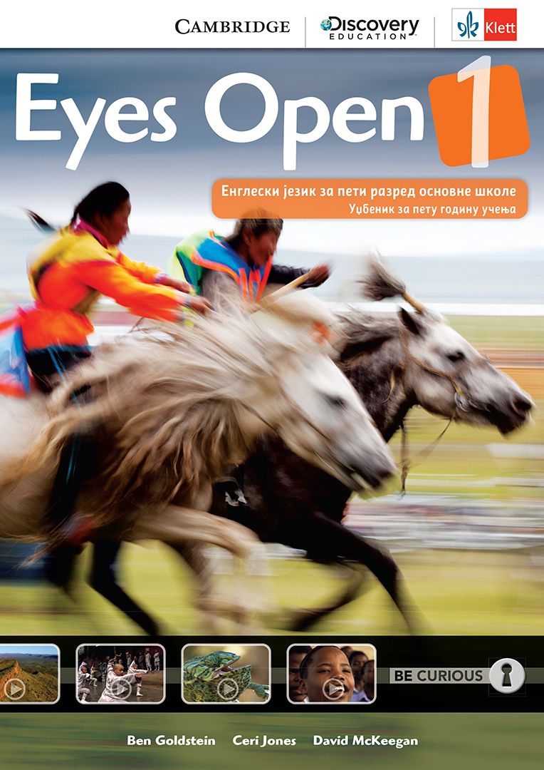 Polovni udžbenik Engleski jezik 5 - Udžbenik - Eyes open 1 Klett autor Ben Goldstein, Ceri Jones, David Bolton