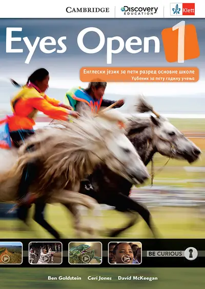 Polovni udžbenik Engleski jezik 5 - Udžbenik - Eyes open 1 Klett autor Ben Goldstein, Ceri Jones, David Bolton