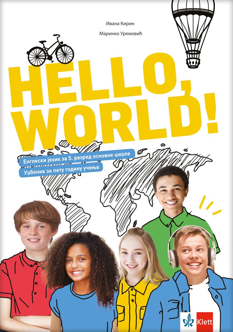 Polovni udžbenik Engleski jezik 5 - Udžbenik - Hello World 1 Klett autor Ivana Kirin, Marinko Uremović