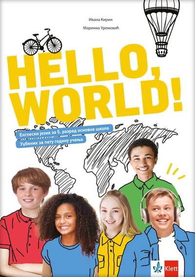 Polovni udžbenik Engleski jezik 5 - Udžbenik - Hello World 1 Klett autor Ivana Kirin, Marinko Uremović