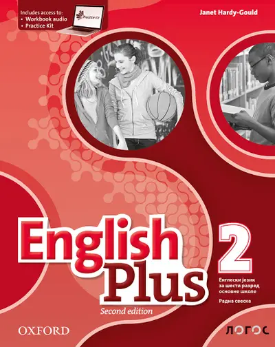 Polovni udžbenik Engleski jezik 6 - Radna sveska - English plus 2 Logos autor Janet Hardy-Gould