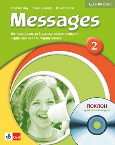 Polovni udžbenik Engleski jezik 6 - Radna sveska - Messages 2 Klett autor Diana Goodey, Noel Goodey