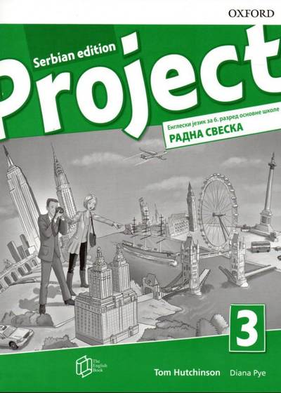 Polovni udžbenik Engleski jezik 6 - Radna sveska - Project 3 Oxford autor Tom Hutchinson