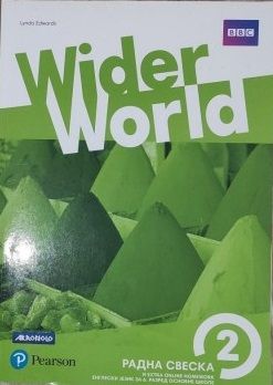 Polovni udžbenik Engleski jezik 6 - Radna sveska - Wider world 2 Akronolo autor Lynda Edwards