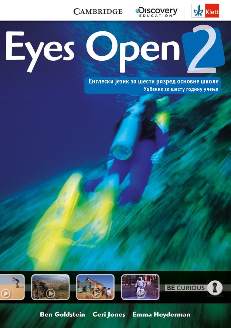 Polovni udžbenik Engleski jezik 6 - Udžbenik - Eyes open 2 Klett autor Ben Goldstein, Ceri Jones, Emma Heyderman