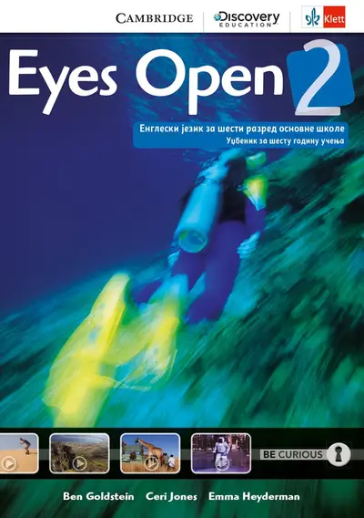 Polovni udžbenik Engleski jezik 6 - Udžbenik - Eyes open 2 Klett autor Ben Goldstein, Ceri Jones, Emma Heyderman