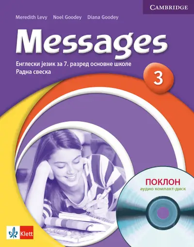 Polovni udžbenik Engleski jezik 7 - Radna sveska - Messages 3 Klett autor Diana Goodey, Meredith Levy, Noel Goodey