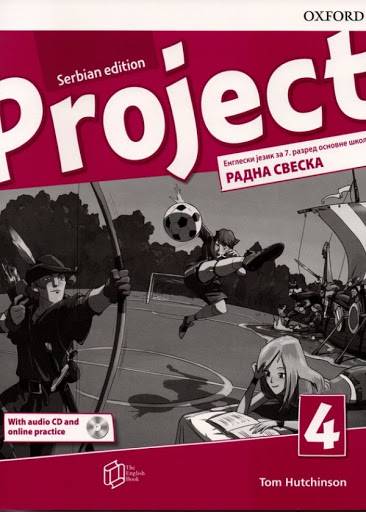 Polovni udžbenik Engleski jezik 7 - Radna sveska - Project 4, Forth edition Oxford autor Tom Hutchinson