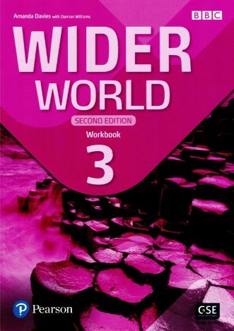 Polovni udžbenik Engleski jezik 7 - Radna sveska - Wider world 3 second edition Akronolo autor Amanda Davies