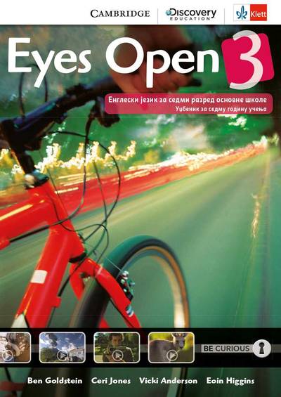 Polovni udžbenik Engleski jezik 7 - Udžbenik - Eyes open 3 Klett autor Ben Goldstein, Ceri Jones, Eion Higgins, Vicki Anderson