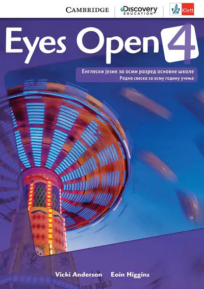 Polovni udžbenik Engleski jezik 8 - Radna sveska - Eyes open 4 Klett autor Ben Goldstein, Ceri Jones, Vicki Anderson