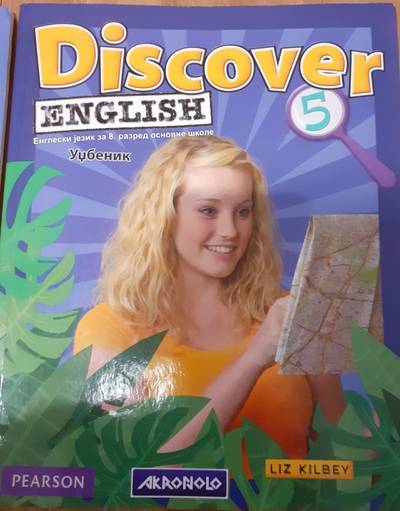 Polovni udžbenik Engleski jezik 8 - Udžbenik - Discover 5 Akronolo autor Liz Kilbey
