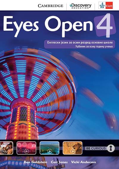 Polovni udžbenik Engleski jezik 8 - Udžbenik - Eyes open 4 Klett autor Ben Goldstein, Ceri Jones, Vicki Anderson