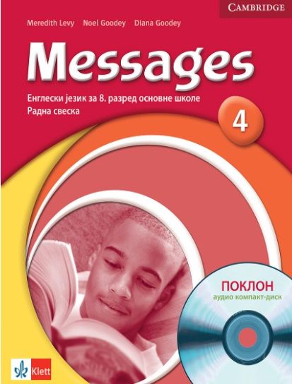 Polovni udžbenik Engleski jezik 8 - Udžbenik - Messages 4 Klett autor Diana Goodey, Meredith Levy, Noel Goodey