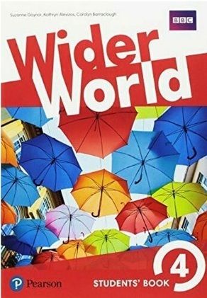 Polovni udžbenik Engleski jezik 8 - Udžbenik - Wider world 4 Akronolo autor Carolyn Barraclough, Kathry Alevizos, Suzanne Gaynor