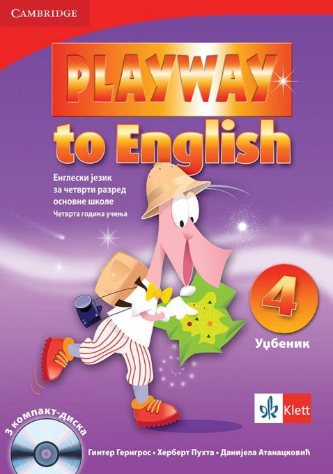 Nov udžbenik Engleski jezik - Udžbenik - Playway to english 4 Klett autor Danijela Atanacković, Ginter Gerngros, Herbert Puhta