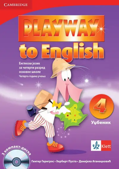 Nov udžbenik Engleski jezik - Udžbenik - Playway to english 4 Klett autor Danijela Atanacković, Ginter Gerngros, Herbert Puhta