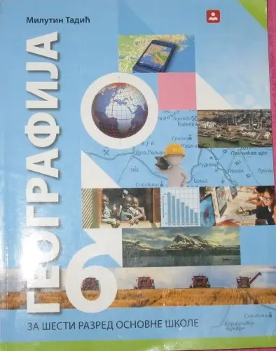 Polovni udžbenik Geografija 6 - Udžbenik Zavod za udžbenike autor Milutin Tadić