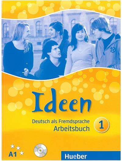 Nov udžbenik Ideen 1, radna sveska iz nemačkog jezika za 1. godinu srednje škole Heuber autor Herbert Puchta, Wilfried Krenn