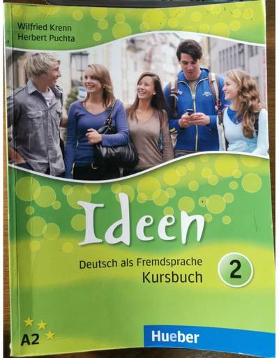 Nov udžbenik Ideen 2, udžbenik iz nemačkog jezika za 2. godinu srednje škole Heuber autor Herbert Puchta, Wilfried Krenn