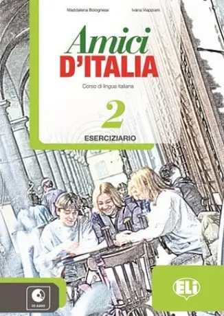 Polovni udžbenik Italijanski jezik 7 - Radna sveska - Amici DItalija 2 Data Status autor Ivana Viapiani, Madalena Bolonjeze
