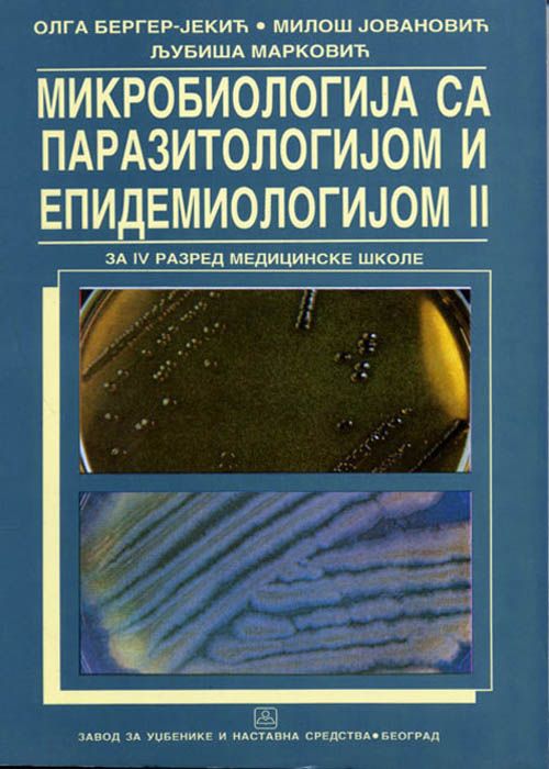 Polovni udžbenik Mikrobiologija sa parazitologijom i epidemiologijom II Zavod za udžbenike autor Grupa Autora