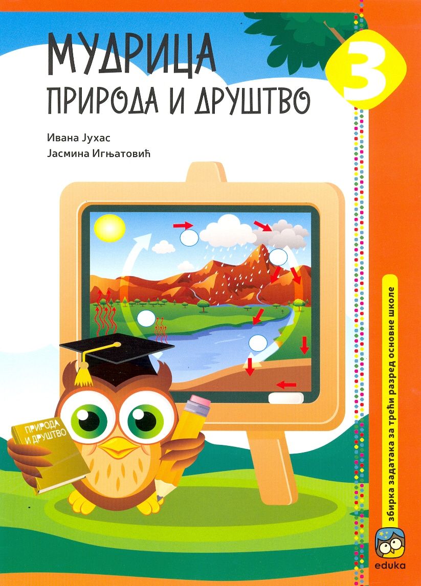 Nov udžbenik Mudrica 3 - Priroda i društvo Eduka autor Ivana Juhas, Jasmina Ignjatović