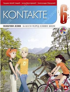Polovni udžbenik Nemački jezik 6 - Kontakte 6 - Udžbenik Zavod za udžbenike autor Aleksandra Obradović, Gordana Letić-Glišić, Jasna Majstorović