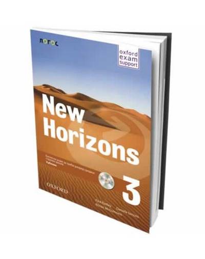 Nov udžbenik New Horizons 3 - udžbenik za 3. razred srednje stručne škole Logos autor Daniela Simons, Paul Radley