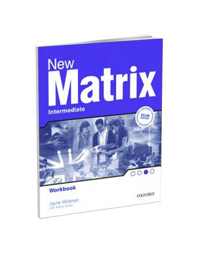 Nov udžbenik New Matrix Intermediate, radna sveska Oxford autor Jayne Wildman