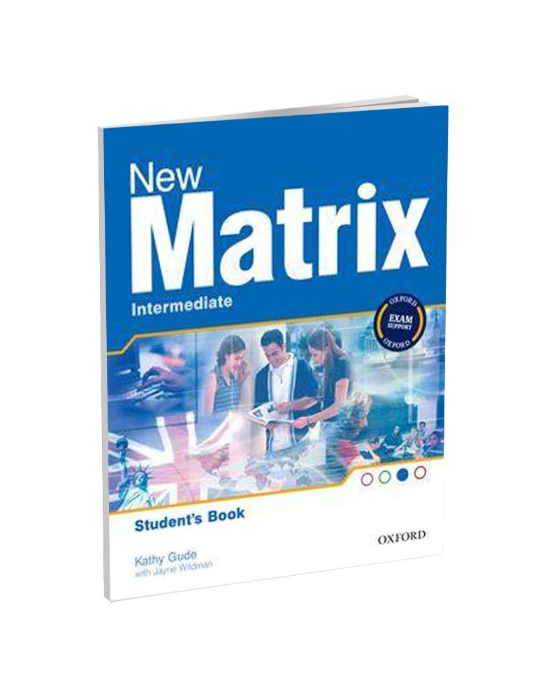 Nov udžbenik New Matrix Intermediate, udzbenik Oxford autor Kathy Gude