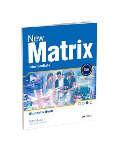 Nov udžbenik New Matrix Intermediate, udzbenik Oxford autor Kathy Gude
