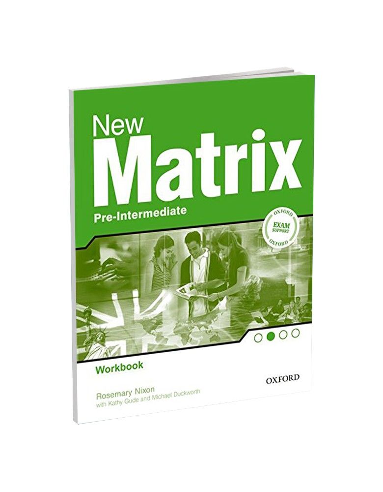 Nov udžbenik New Matrix Pre-Intermediate, radna sveska Oxford autor Paul A Davies, Tim Falla